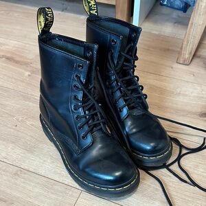Dr. Martens Black Leather Boots barely worn!